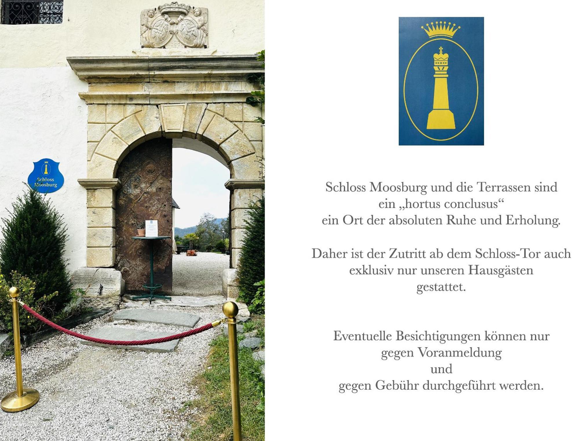 Schloss Moosburg Gaestehaus Esterno foto